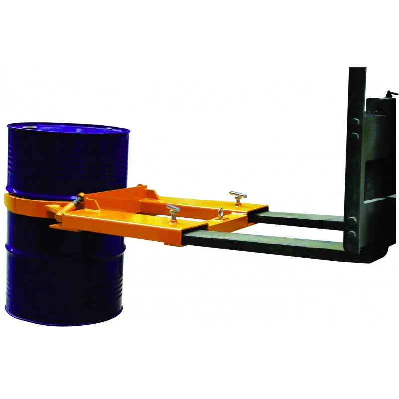 Adjustable Single Forklift Drum Grab - Image 2