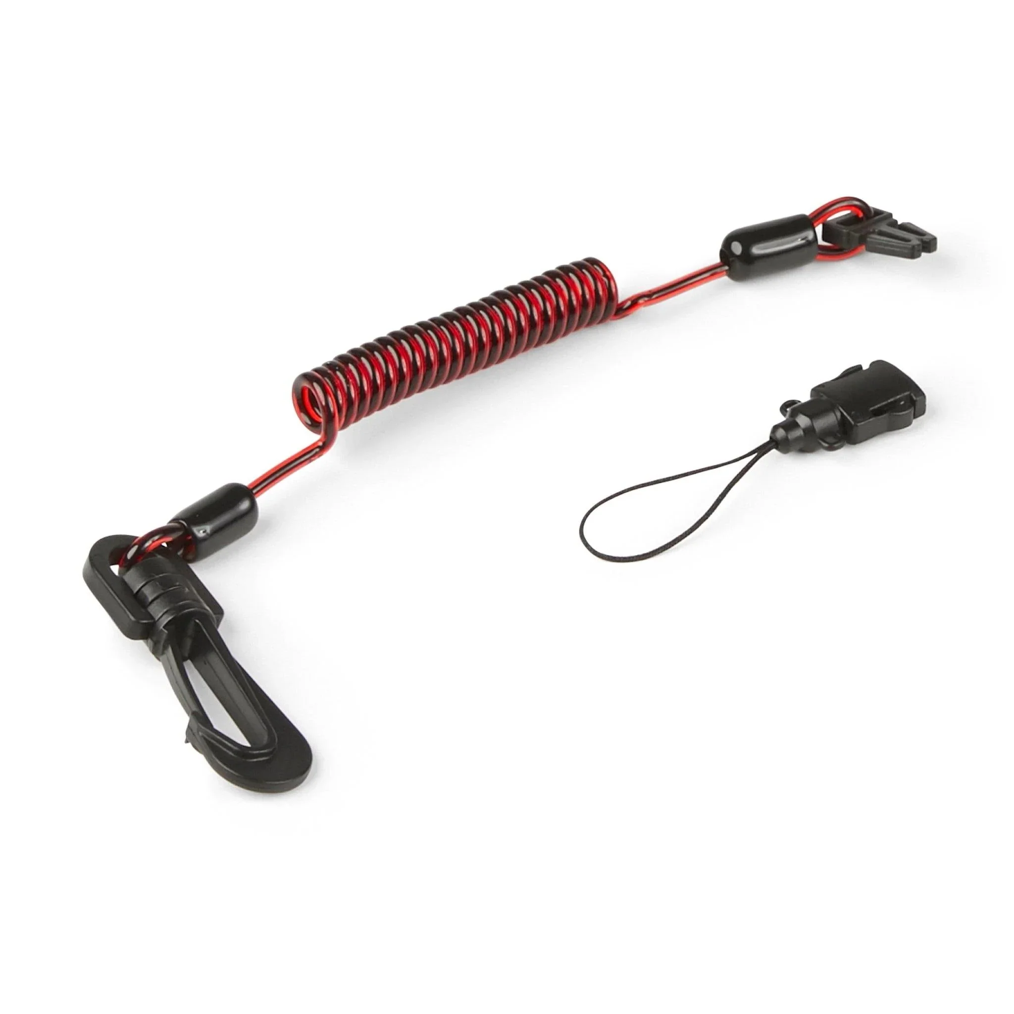 Coil E-Tether With Poly Clip & E-Catch (Non-Conductive) - Image 2