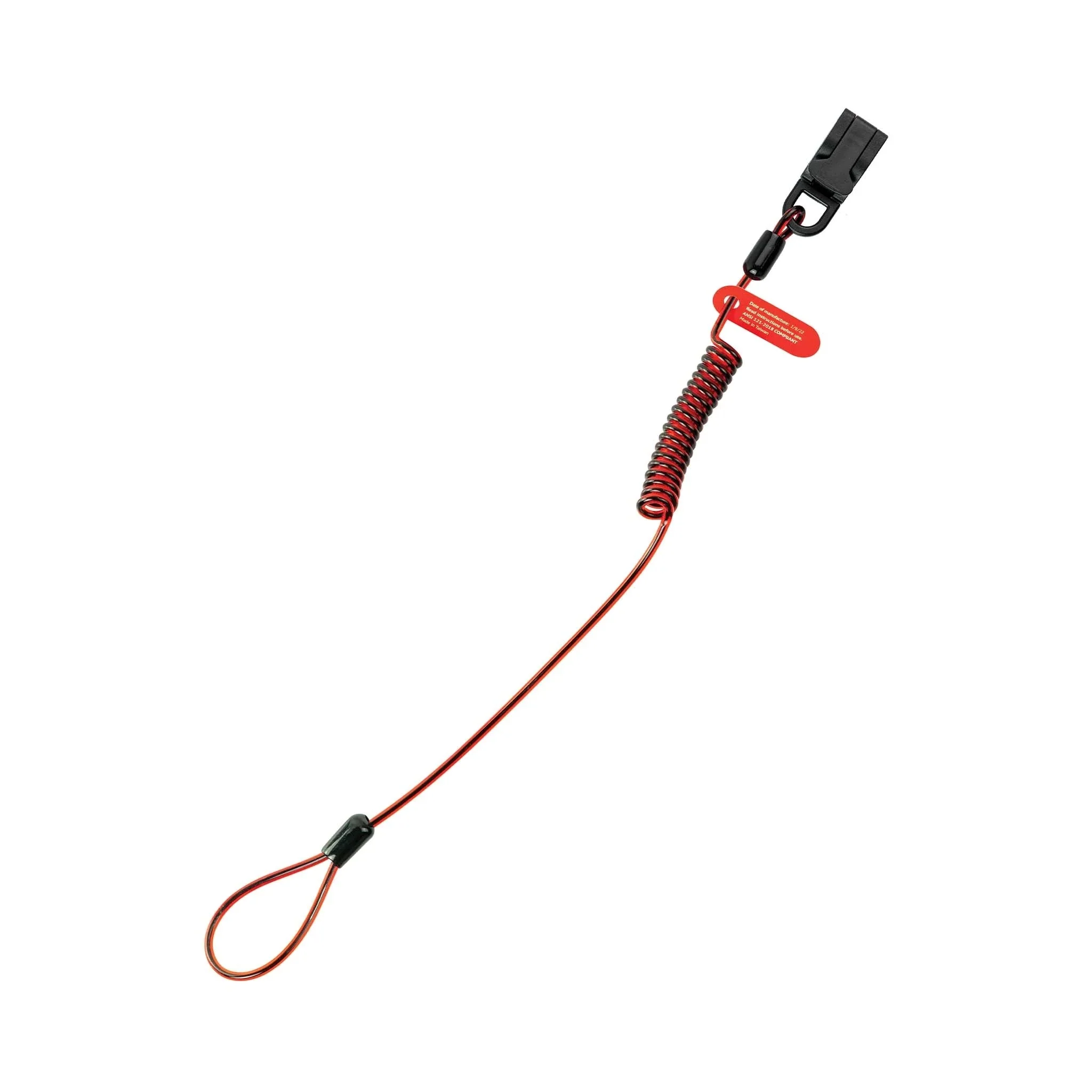 Coil Hard Hat Tether (Non-Conductive) - Image 3