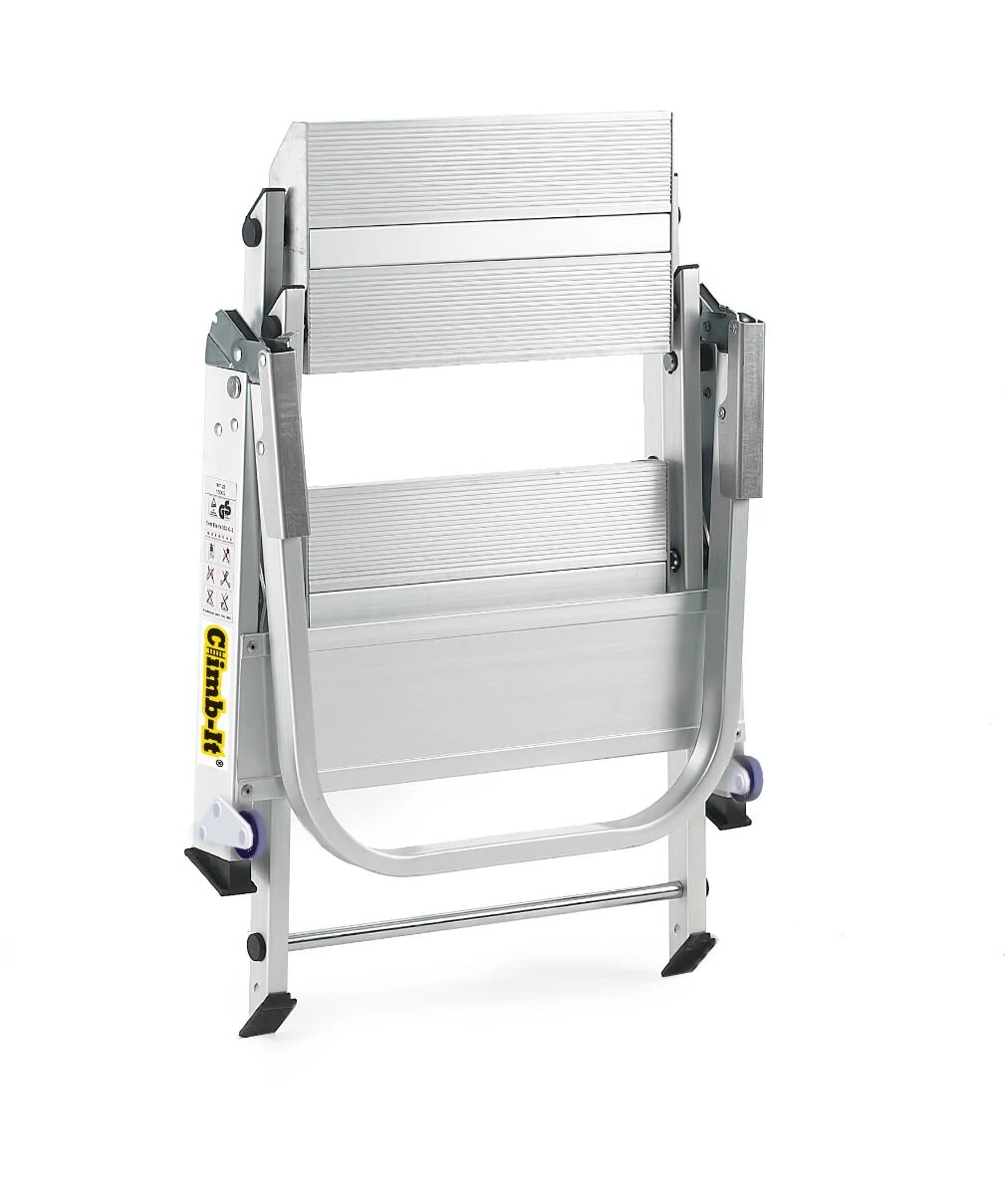 Easy Slope Aluminium Folding Leader Steps - Image 3