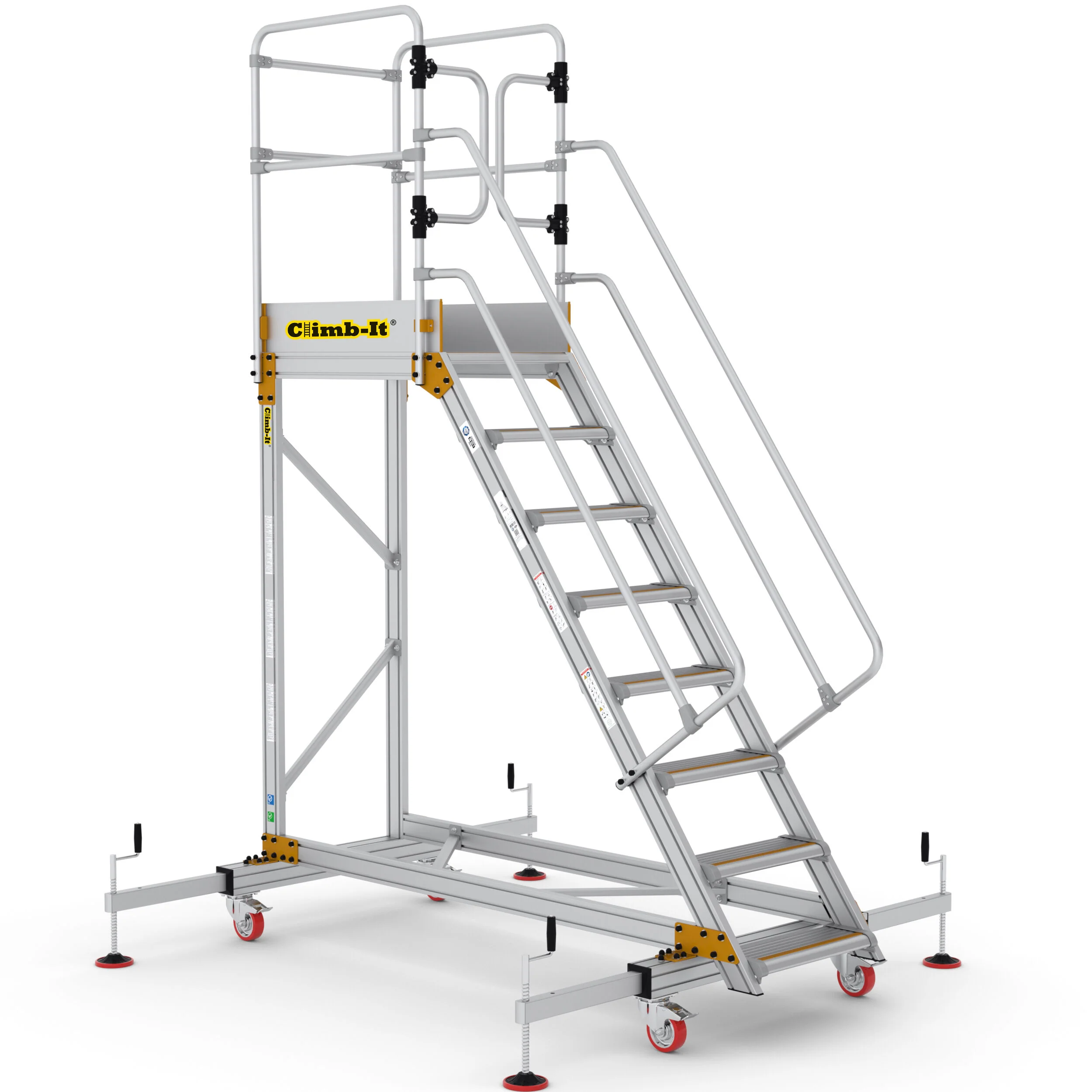 Extra Large Platform Safety Steps with Adjustable Stabilisers - Image 6