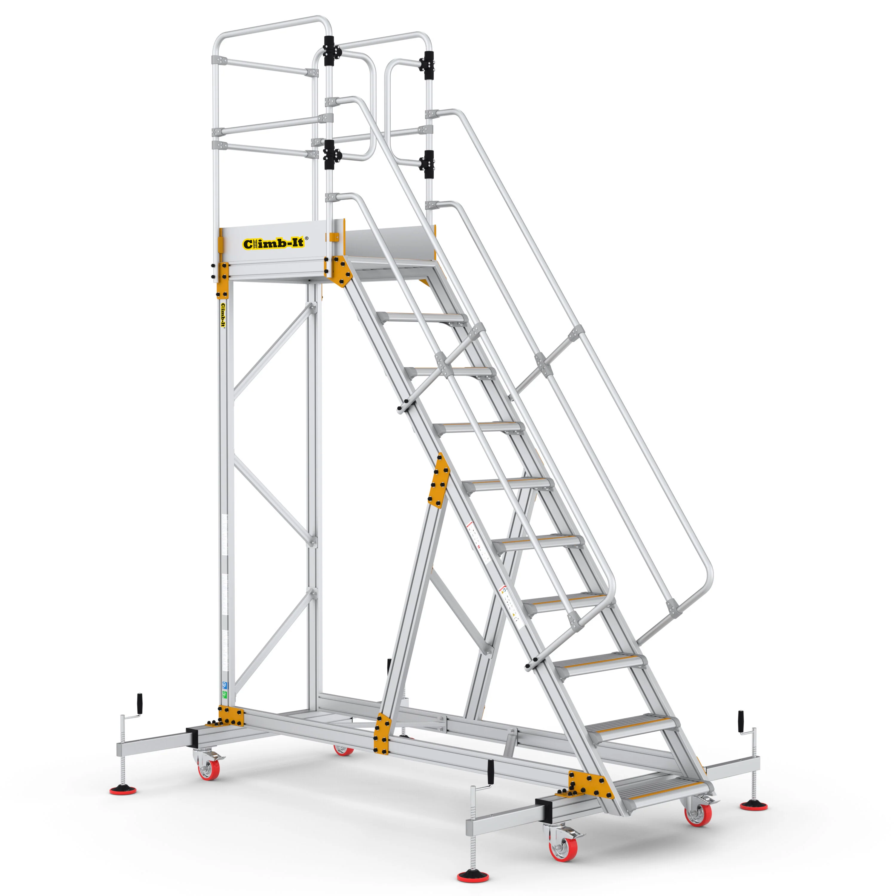 Extra Large Platform Safety Steps with Adjustable Stabilisers - Image 7