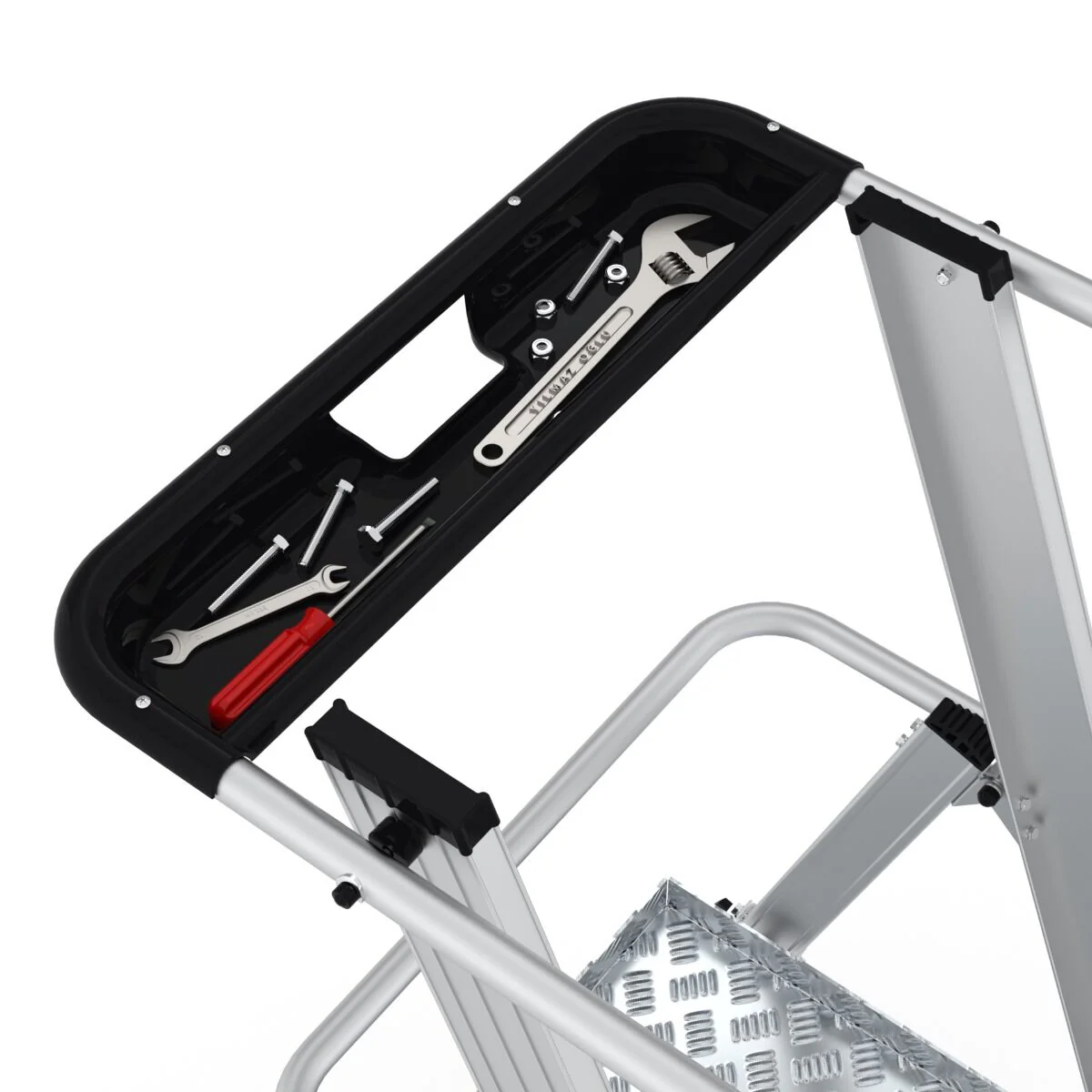 Folding Telescopic Large Platform Steps - Image 6