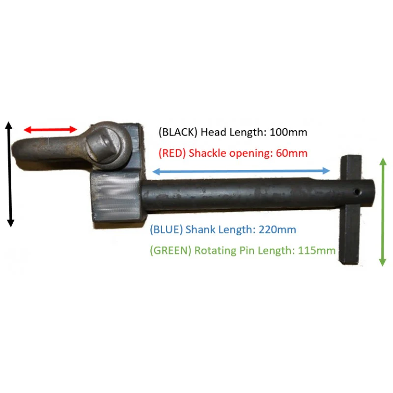Man Hole Lifting Pin ¦ Shackle Type - Image 2