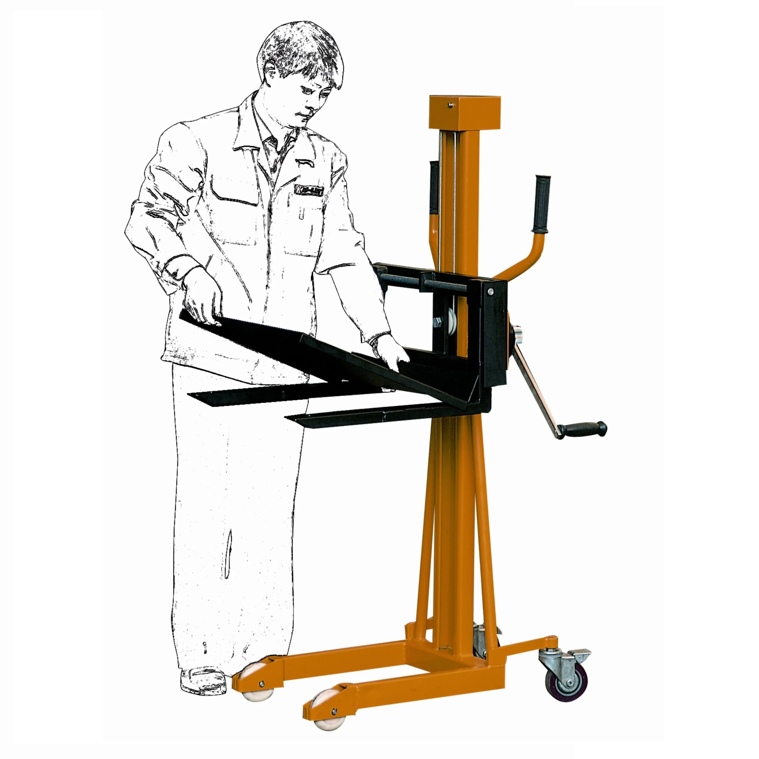 Mini Stackers c/w Adjustable Forks - Image 4