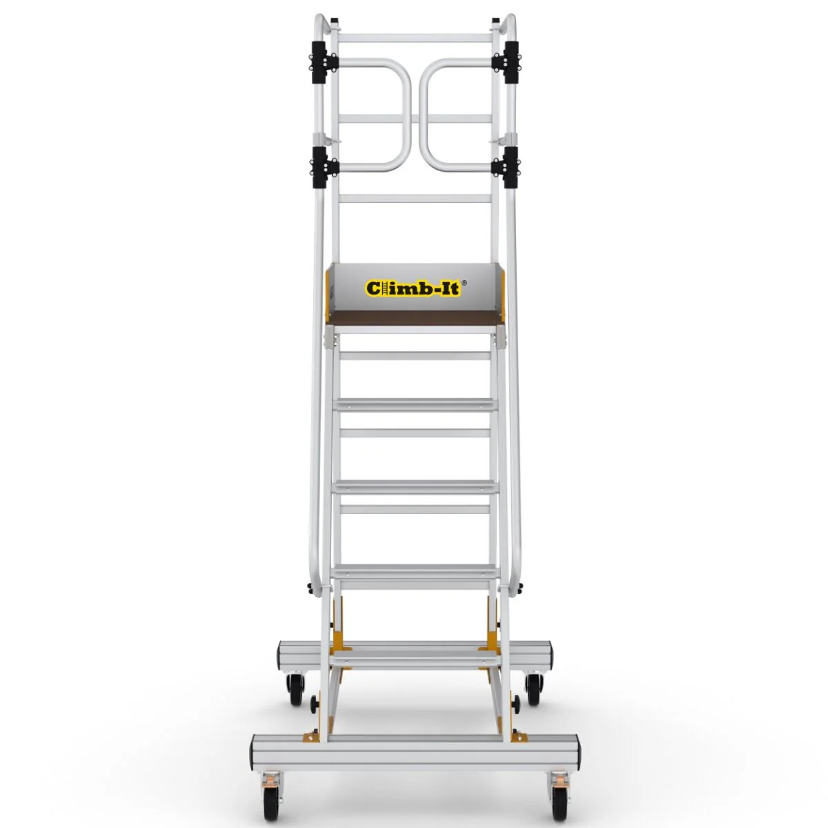 Mobile Steps with Safety Gate - Image 14
