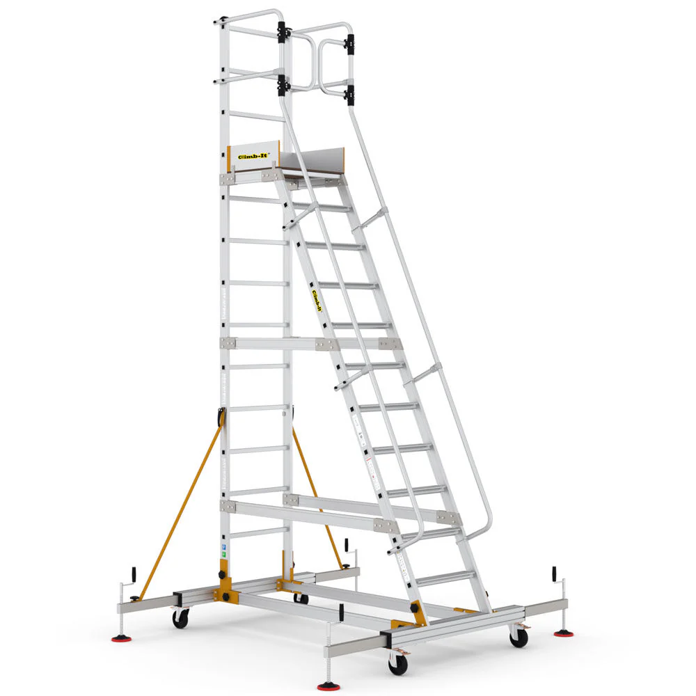 Mobile Steps with Safety Gate - Image 5