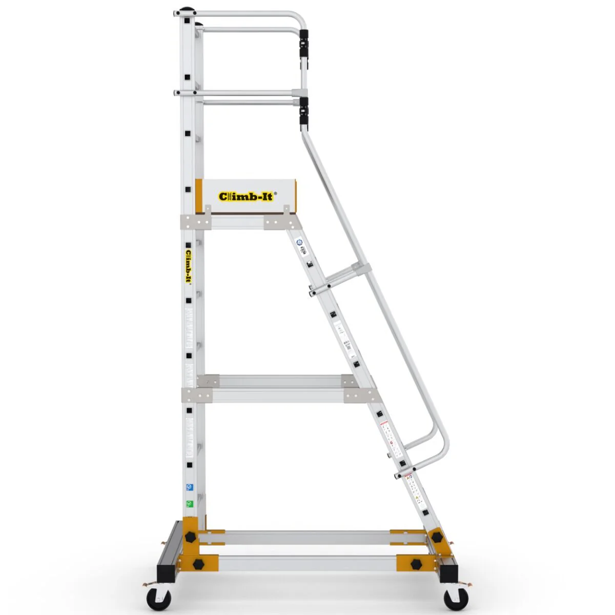 Mobile Steps with Safety Gate - Image 6