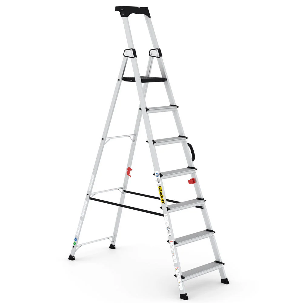 Professional Stepladders with Carry Handle - Image 5