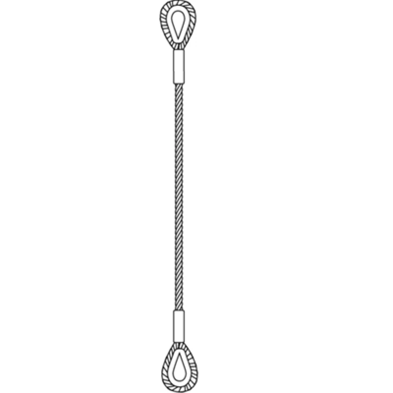 Single Leg Wire Rope Sling - Image 2