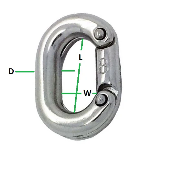 Split Connecting Links ¦ Stainless Steel - Image 2