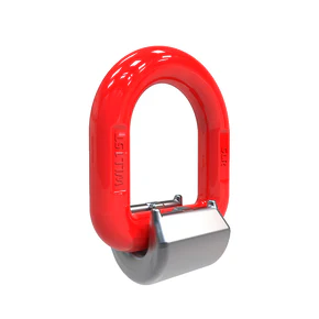 Weld on Pivoting DEE Link with Spring ¦ Grade 8 - Image 2