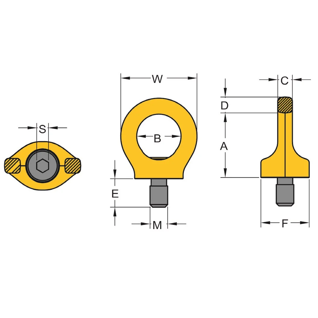 YOKE Type 291K Key Eye Point - Image 2
